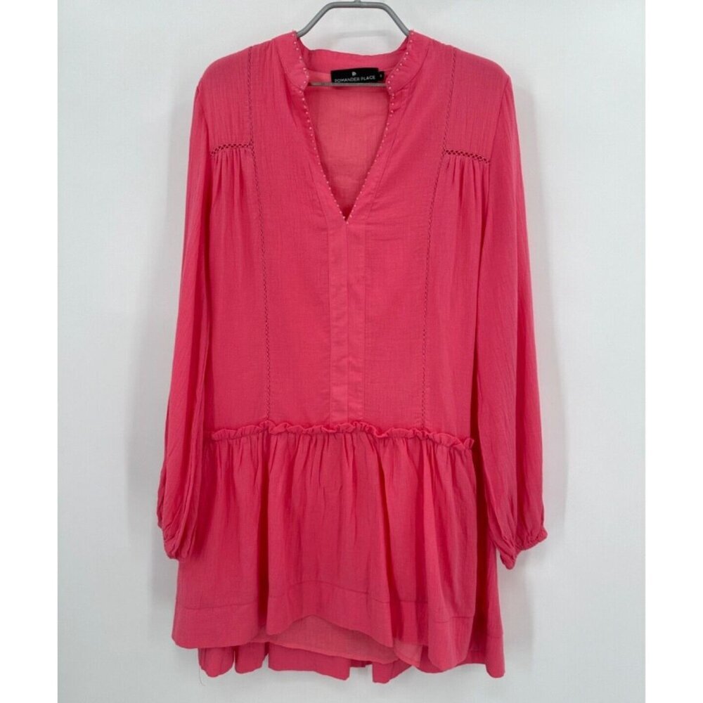 Pomander Place by Tuckernuck Pink Ophelia Dress sz S Swim Cover-up NWOT